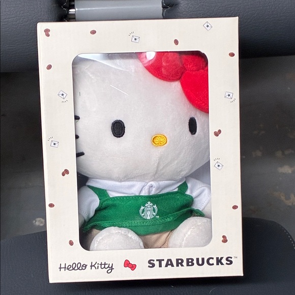 24HR DROP ⬇️ Hello Kitty Starbucks plush